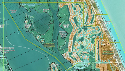 Excerpt from FEMA's dynamic Flood Insurance Rate Map that shows the Town of Orchid. 